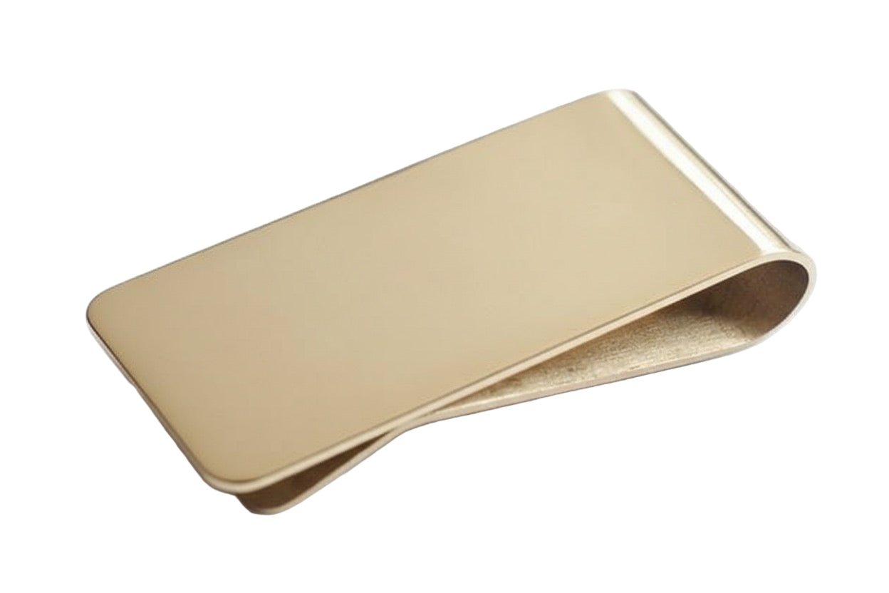 Yellow Gold Money Clip