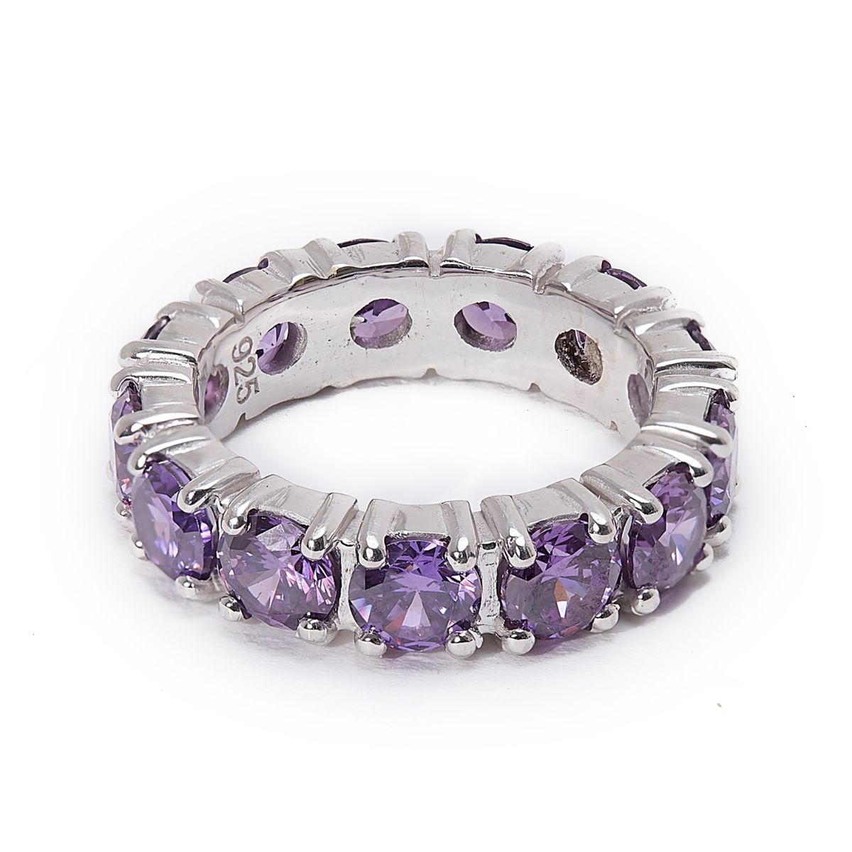 Amethyst Sapphire Ring