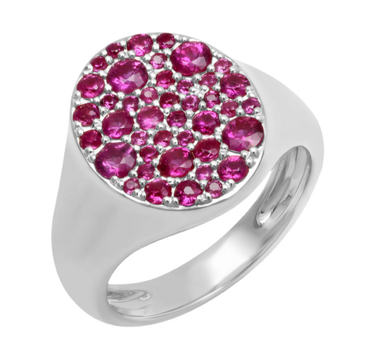 CERISE Signet White Gold