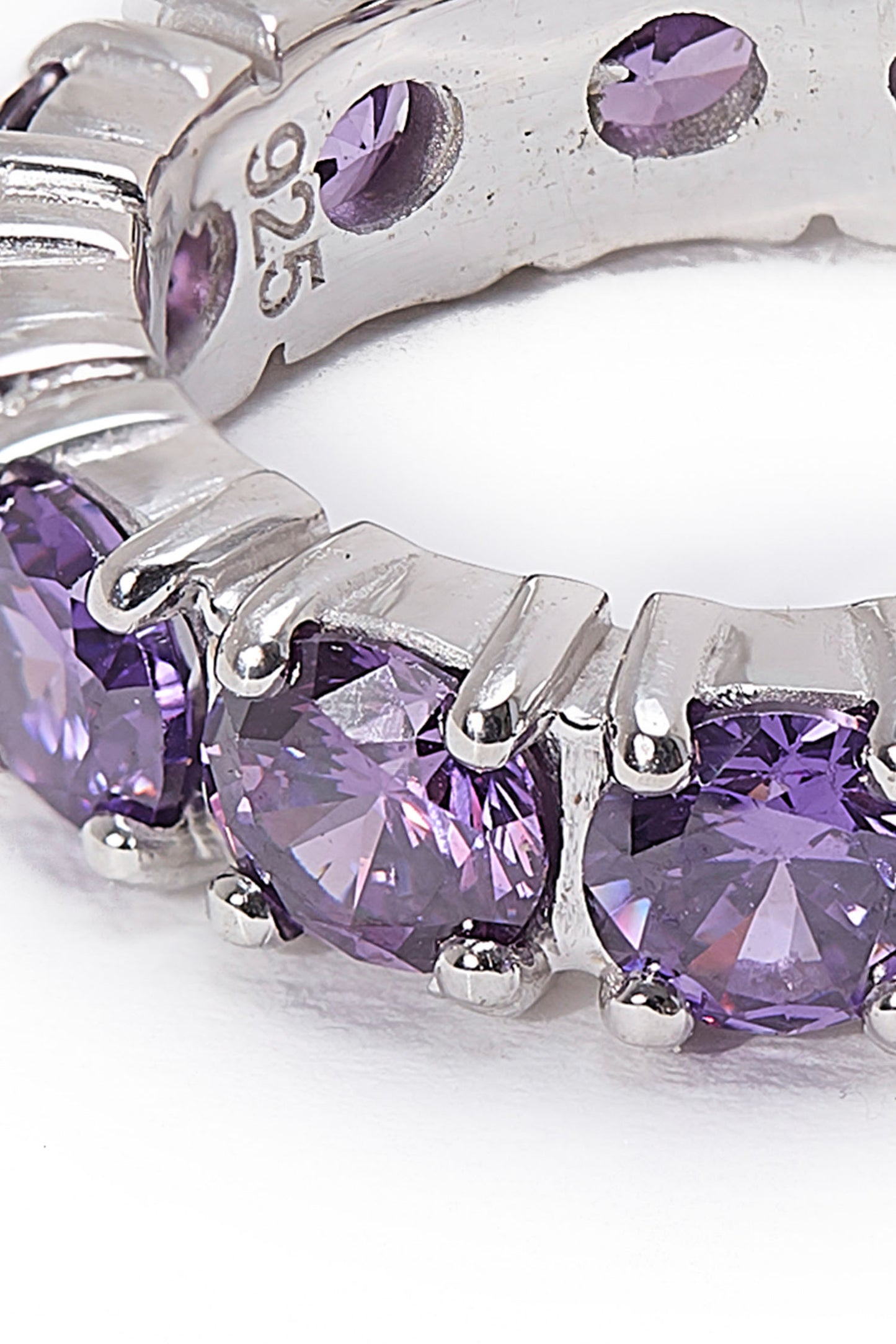 Amethyst Sapphire Ring