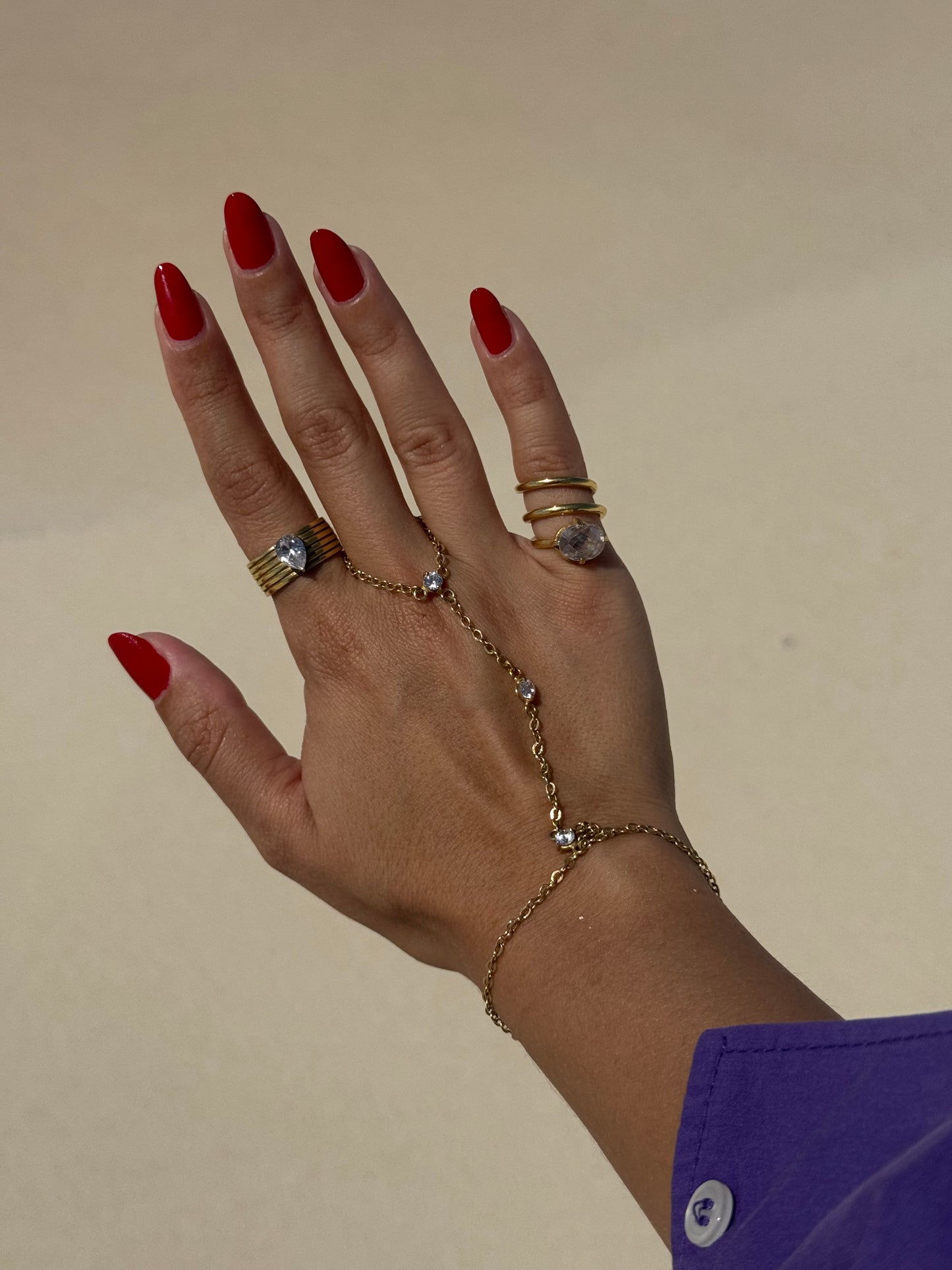 Liberian Girl Hand Chain