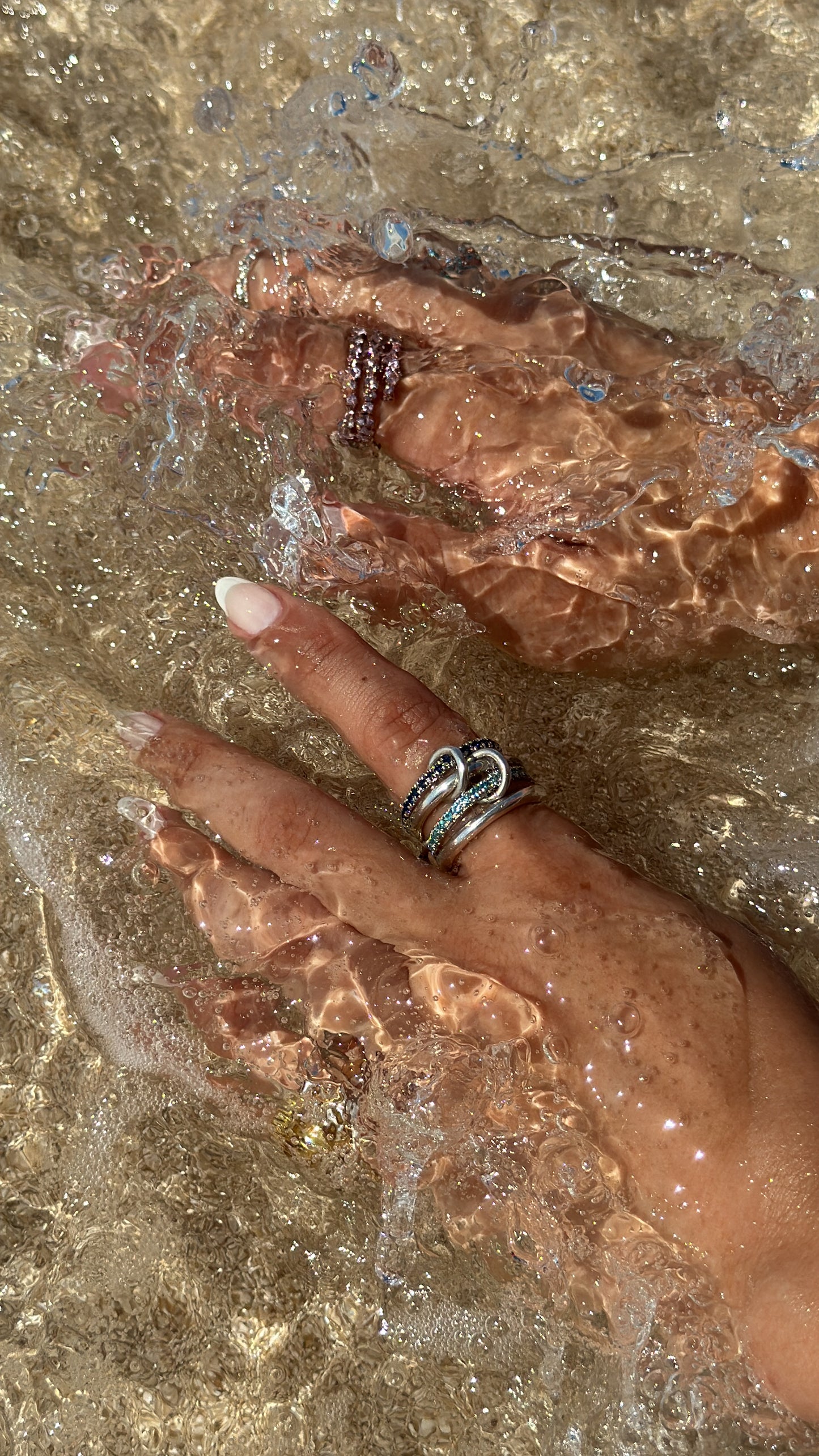 AZURE CONNESSO RING