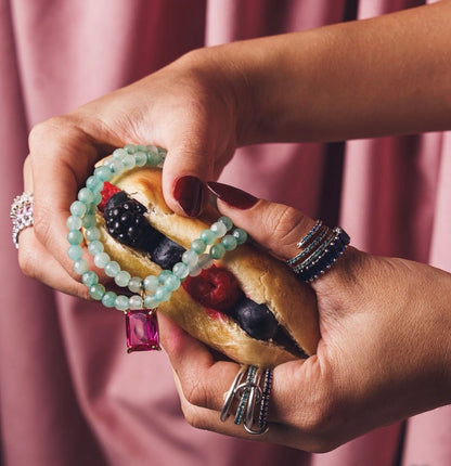 Blueberry Baguette Ring