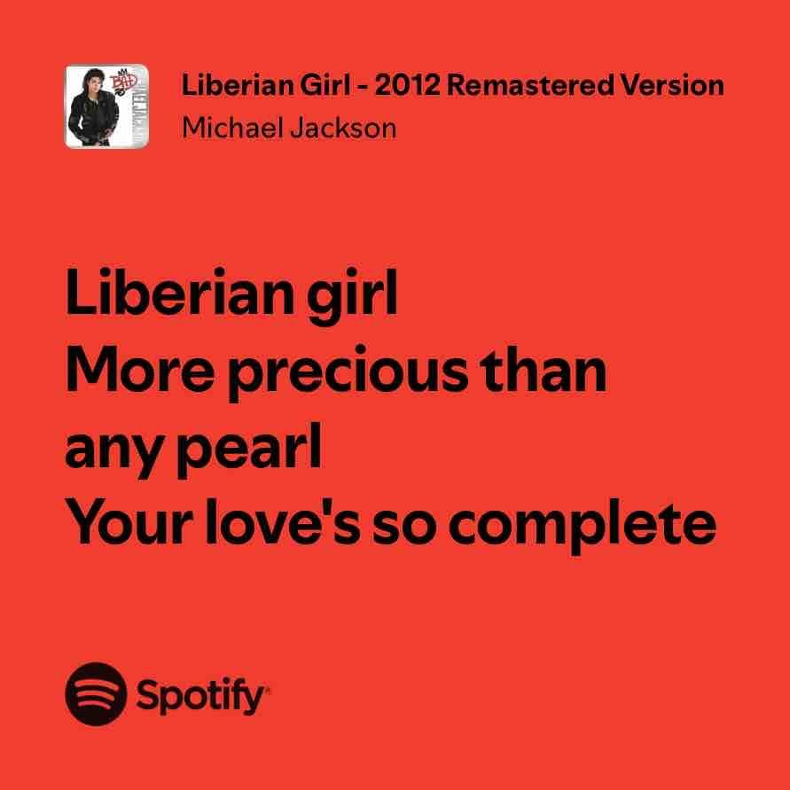 Liberian Girl Hand Chain