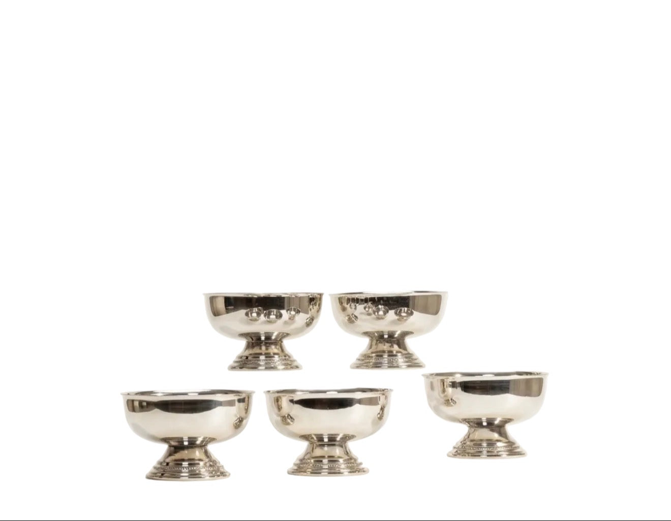 Silver Cups Set of 5
