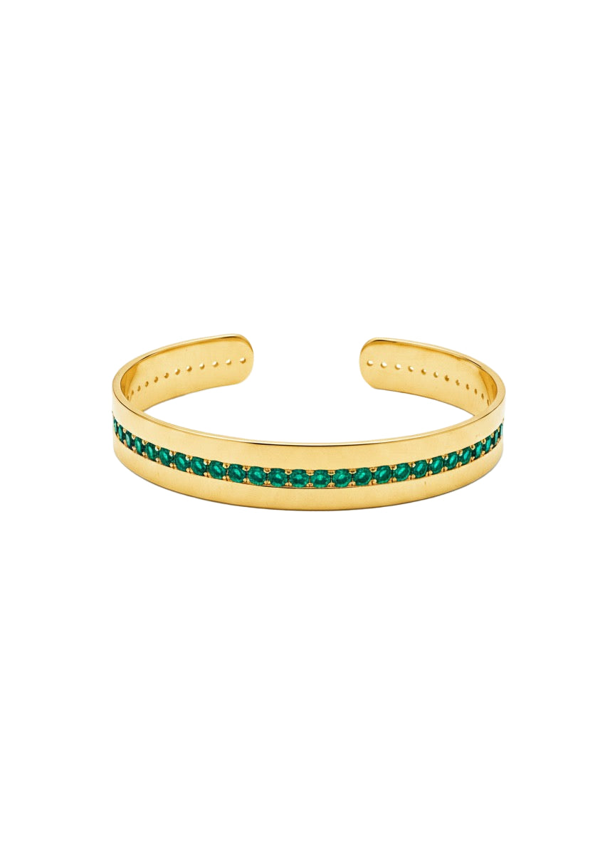 Lumière Emerald Cuff