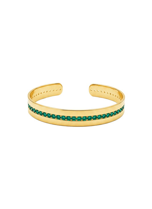 Lumière Emerald Cuff