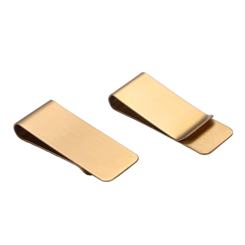 Yellow Gold Money Clip