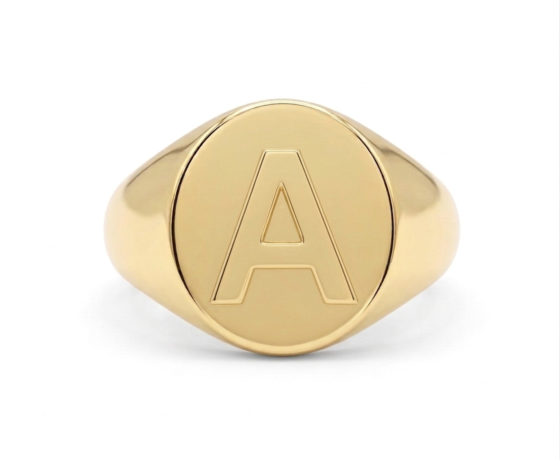 Customizable Signet Ring