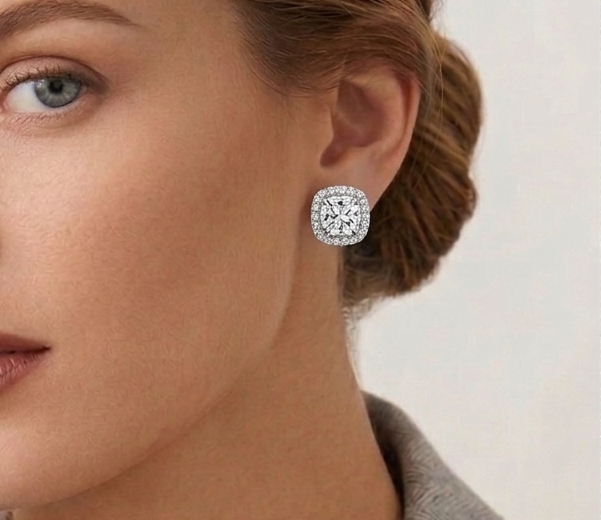 Éternité Halo Earrings