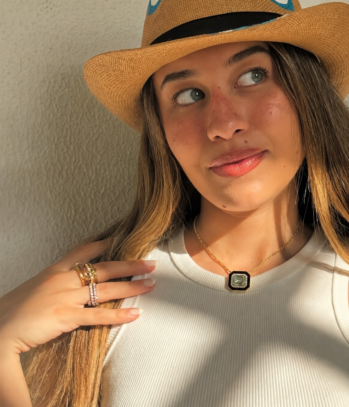 Tramonto Necklace Azure