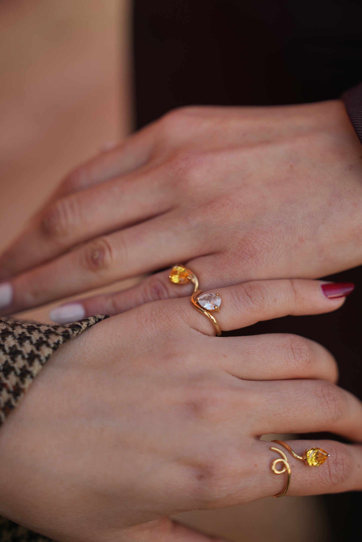 The Power Pair Pinkie Rings