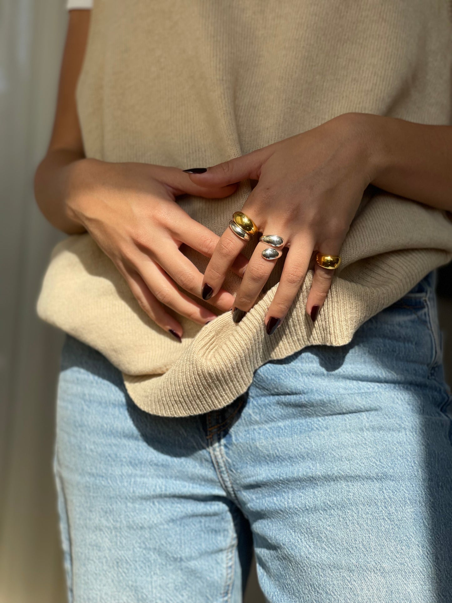 Silver Mykonos Ring